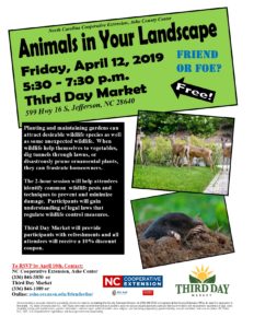 Animals in Your Landscape: Friend or Foe Flier