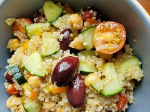 Mediterranean Salad Close-Up