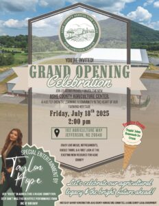 Cover photo for Ashe County Agriculture Campus & Livestock Center Grand Opening Celebration